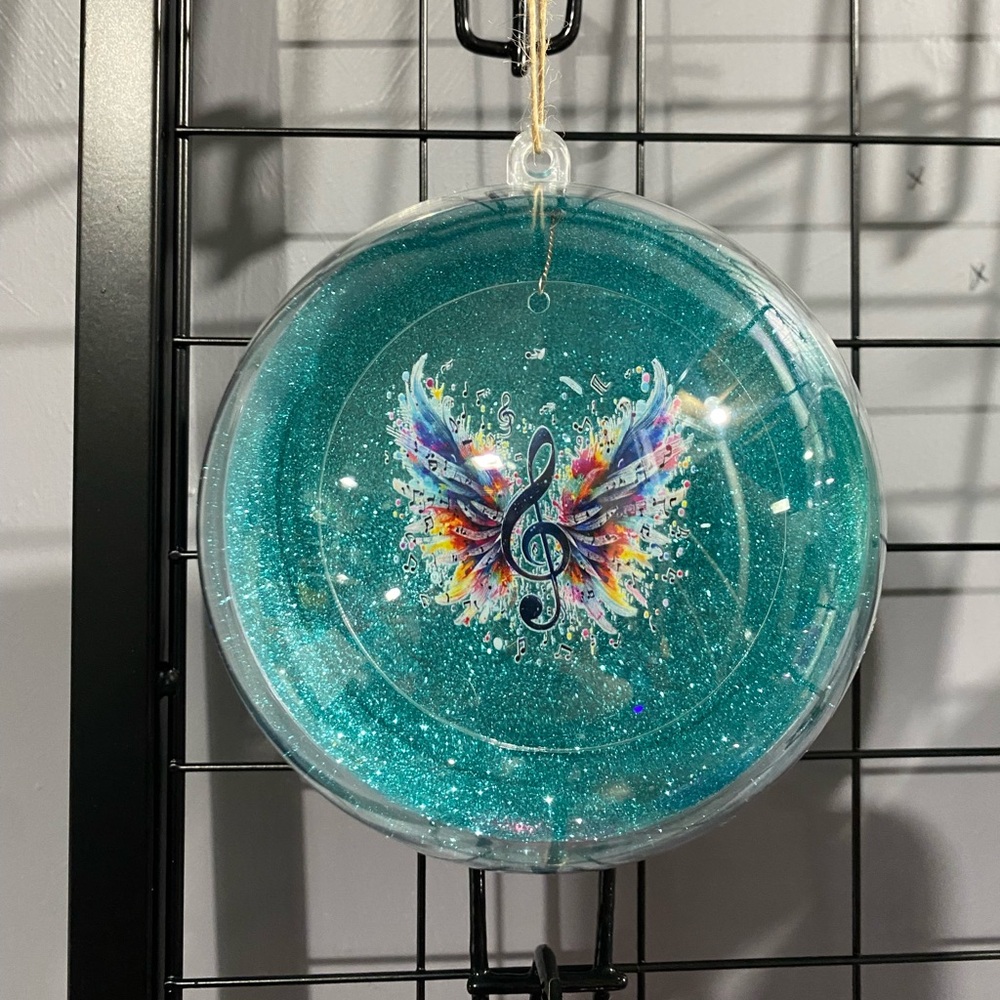 Colorful Musical Note Wall Art